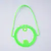 Alça de Silicone Portátil para Copo com Cordão Universal para Copo de Água ao Ar Livre, Alça de Argola e Alça de Silicone Portátil para Copo