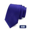 Fabricantes de origen al por mayor corbata hombre poliéster jacquard tela lisa lisa 6cm corbata estrecha