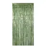 Cortina de lluvia brillante transfronteriza 1M x 2M para vacaciones, escenario, fiesta, boda, hogar, diversas ocasiones, arreglo de decoración de cumpleaños