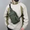 Bolsa de Peito Oxford de Alta Qualidade, Bolsa Transversal, Bolsa Pequena Masculina, Bolsa Tática para o Dia a Dia, Mochila Esportiva Casual, Bolsa de Ombro Masculina