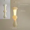 Lámpara de papel ambiental estilo japonés Isamu Noguchi Akari, estilo wabi-sabi, candelabro largo para escalera, loft, dúplex, sala de estar de planta abierta y casa de huéspedes