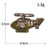 Oferta Caliente Bordado a Computadora Dibujo Animado Avión Cohete Bordado Parche de Tela Adhesivo para Ropa Tamaño Pequeño Accesorios Ropa Niños Aplique