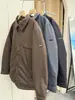 Nueva Chaqueta de Plumón con Cuello para Hombre de Invierno Abrigo de Negocios Chaqueta de Plumón con Cuello para Hombre