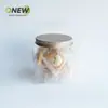 Frasco cuadrado de plástico PET de 660 ml, frasco para alimentos, nueces, frasco de almacenamiento de grado alimenticio, botella transparente para alimentos, frasco cuadrado