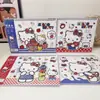 Libro de Dibujo Portátil Sanrio A4 con Espiral para Niños, Libro para Colorear y Pintar con Acabado Dorado Metálico, Incluye Pegatinas