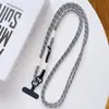 Cordão para Celular Alça Diagonal Corda Cordão para Câmera Corda para Pendurar no Pescoço Homens e Mulheres Trançado Corda de Celular Esportes ao Ar Livre
