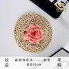 Cabeças de Flores de Rosa Artificiais para Exportação, Cabeças de Flores de Rosa da Primavera, Arranjo de Cena com Flores Artificiais, Cabeças de Flores de Rosa Artificiais, Adereços de Fundo, Flores de Casamento