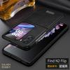 Capa de Couro Protetora FindN3Flip SULADA Junshang Cowhide para OPPO