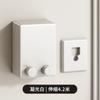 Tendedero retráctil gris plomo para colgar en la pared sin perforaciones, para interiores y exteriores, balcón, cable de acero invisible, colgador de ropa, artefacto para secar ropa