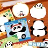 Notas adhesivas estilo chino con forma de panda motivacional, temática de chica de dibujos animados, para decorar diarios, marcar páginas, dejar mensajes y como bloc de notas - al por mayor