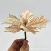 Amazon Polvo Dorado Decorativo Rama Enrollada a Mano Guirnalda Rosa Cebolla Navideña Accesorios Decoración Árbol de Navidad Accesorios Navideños