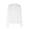 Camiseta Sencilla Retro de Manga Larga 11KN para Hombres y Mujeres, Corte Holgado, Protección Solar, Hecha de Tejido Seleccionado de Hilo de Nieve Lyocell Cómodo, Cubre-Ropa de Aire Acondicionado