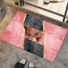 Alfombra de Barro Diatomeas Mármol Simple Transfronteriza Dorado Esmeralda Chapado Absorbente Baño Antideslizante Fácil Cuidado Felpudo Alfombra de Secado Rápido