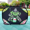 C Portería de Hockey sobre Hielo Infantil Portería de Fútbol Plegable Portería de Fútbol Grande Negra Red de Fútbol con Forma Humana Juguete Deportivo para Exteriores Marco de Pelota Transfronterizo