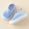 Zapatos para bebés y niños pequeños, de suela suave, antideslizantes, finos, de verano, informales, de malla, tejidos, para niños y niñas.