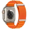Adequado para Pulseira de Relógio Apple iWatch S12 Applewatch Loop Alpino de Duas Seções Pulseira de Nylon Ultra4