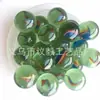 Contas de Vidro Coloridas Transparentes de Três Flores de 16mm Bolas Redondas de Pétalas de 1.6cm Bolinhas de Gude de Brinquedo Nostálgicas de 15-16mm