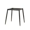 Mesa de Centro Pequeña Patas de Mesa de Losa de Roca Patas de Mesa Redondas Soporte Base de Mesa Cuadrada Soporte de Mesa de Vidrio Marco de Mesa de Piedra de Cuarzo