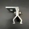 Abrazadera para teja de acero de color, abrazadera a prueba de viento para techo 470/760/820 abrazadera de aleación de aluminio, abrazadera resistente al viento para soporte fotovoltaico