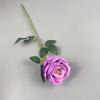Rosa de Terciopelo Individual Flor Artificial Rosa de San Valentín Flor Falsa Cascada Flor Artificial de Boda Arreglo Floral para Pasillo