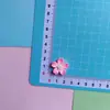 Acessórios de cola em creme capa de celular material DIY feito à mão flor de cerejeira núcleo de flor de cinco pétalas grampo de cabelo acessórios de cabelo acessórios de resina