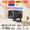 Projetor Inteligente Amazon HY320mini 4K Android 11 Ultra HD 1080p Portátil para Home Office