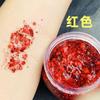Crema de Gel con Lentejuelas para Cabello Gel de Color Brillante Maquillaje Escénico para Actuación Estilizado de Cabello Líquido Brillante Lentejuelas Polvo con Glitter