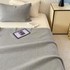 Funda de Cama Acolchada Densa Estilo Coreano Lavada con Enzimas y Arena Juego de Tres Piezas Algodón de 60 Hilos Doble Cara Cubierta de Tatami Kang