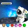 Lâmpada de buraco negro de astronauta lâmpada de céu estrelado de astronauta lâmpada de mesa de cabeceira de quarto lâmpada de atmosfera romântica luz noturna