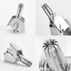 Tijeras Alemanas Seiko para Vello Nasal Recortador Manual de Vello Nasal para Hombres y Mujeres Tijeras Recortadoras de Vello Nasal Limpiador