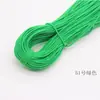 Cordões Elásticos Coloridos Cuidadosamente Selecionados, Elásticos de Alta Elasticidade, Faixas Elásticas, Tiras Elásticas para Roupas de Látex e Cordões para Pulseiras