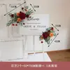 Nuevo Estilo Chino Señal de Agua Artificial Juego Completo de Trípode Floral Bolsa de Papel Combinación de Flores Celebración de Inauguración de Exposición Metabo