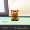 Talla de palo de rosa Oso Fresa Oso de Peluche Accesorios Tejido diy Colgante de Oso Dibujo Animado Lindo Accesorios de Madera