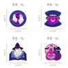 Broche Luminoso de Halloween Insignia de Dibujos Animados Fantasma Blanco Cabeza de Calabaza de Terror Insignia de Terror de Nochebuena Accesorios