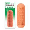 Condom de Partículas de Recuperação Agradável que Bloqueia o Prepúcio, Condom Dente de Lobo, Alongado e Espessado, Brinquedos Sexuais para Adultos para Casais Masculinos