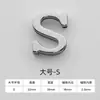 Cuero Herrajes Accesorios Hebilla Us4A Perforada Letras Inglesas Decoración 26DIY Herrajes Metal Bolsas Hecho a Mano