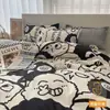 Novo Conjunto de Cama de Quatro Peças para Verão de 2026 para Camas de Solteiro de Dormitório, Incluindo Lençóis e Fronhas, Conjunto de Cama de Três Peças