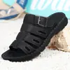 Comercio Transfronterizo Sandalias de Talla Grande, Nuevas Chanclas Antideslizantes de Verano para Hombre, Chanclas Huecas Casuales con una Sensación Cómoda para Uso en Exteriores