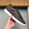 Zapatos de Hombre Transpirables de Piel Genuina Nuevos, Zapatos Casuales Versátiles para el Día a Día, Zapatos Planos de Punta Redonda con Cordones de Color Sólido Estilo Británico
