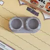 Caixa de Lentes de Contato Retrátil Compacta Portátil com Tampa Caixa Companheira para Lentes de Contato Caixa de Cuidados Caixa de Armazenamento Caixa DIY Atacado