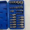 Juego de 34 Piezas 3/8 Dado Estrellado Tipo E Mediano E4-E20 Puntas Torx Hexagonales T10-T60