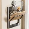 Soporte para Tapas de Olla con Ventosa Perforador Colocador Estante de Almacenamiento de Cocina Montado en la Pared sin Perforaciones Estante Multifuncional para Tabla de Cortar Tabla de Picar