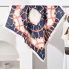 Elegante e de Alta Qualidade Roupa Externa Lenço de Seda Feminino 90cm Lenço Quadrado Grande Xale Versátil Lenço Novo para Primavera e Outono para Combinar com Camisas