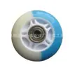 Patines para Niños con Ruedas que Parpadean 7024 Ruedas Silenciosas de Cinco Estrellas Rueda Giratoria de 2.5 pulgadas Patinete Infantil Ruedas de PU Ruedas