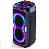 Altavoz de Fiesta Bluetooth Inalámbrico de 2x8 Pulgadas 350W
