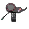 Controlador de Panel de Instrumentos para Patinete Eléctrico Hilop Regulador de Velocidad 36V/48V Tipo A/Tipo B con Conector Redondo de 6 Pines