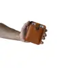 Estuche de Cuero para Almacenamiento de Cápsulas, Caja Portátil para Guardar Pastillas Anticonceptivas, Caja de Pastillas en Cápsula de Cuero PU al por Mayor