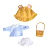 Roupas para bonecas ob11 em estoque, conjunto de quatro peças estilo britânico para jardim de infância, personalização de fantasias para bonecas bjd escala 1/12 atacado