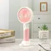 Novo Mini Ventilador de Mão Três Velocidades Carregamento USB Portátil Pequeno Ventilador Elétrico Presente Exportação Transfronteiriça Logotipo Impresso