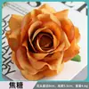 Cabezas de Flores Artificiales Simuladas de Rosa para Fondo de Pared de Flores, Materiales para Corona de Bricolaje, Ramo, Flores Artificiales para Decoración del Hogar